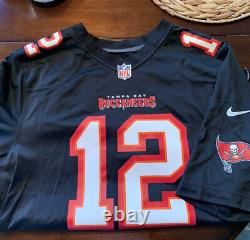 NFL Nike On Field Tampa Bay Tom Brady Black Special Edition Jersey Size Large