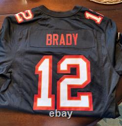 NFL Nike On Field Tampa Bay Tom Brady Black Special Edition Jersey Size Large