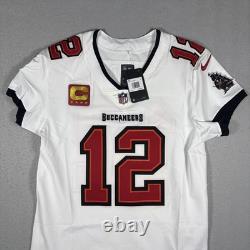 NFL Tampa Bay Buccaneers Jersey Mens Sz 44 Nike Tom Brady Vapor Elite Away $365