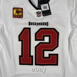 NFL Tampa Bay Buccaneers Jersey Mens Sz 44 Nike Tom Brady Vapor Elite Away $365