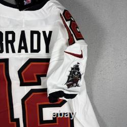 NFL Tampa Bay Buccaneers Jersey Mens Sz 44 Nike Tom Brady Vapor Elite Away $365