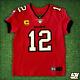 Nfl Tom Brady Tampa Bay Buccaneers Elite Authentic Captain Red 44 Jersey Nwt