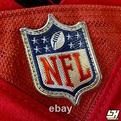 NFL Tom Brady Tampa Bay Buccaneers Elite Authentic Captain Red 44 Jersey Nwt