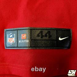 NFL Tom Brady Tampa Bay Buccaneers Elite Authentic Captain Red 44 Jersey Nwt