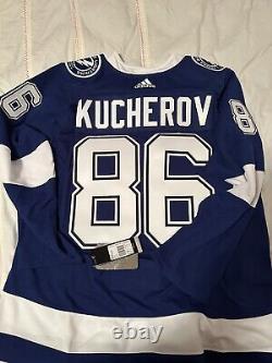 NHL Tampa Bay Lightning #86 KUCHEROV Hockey Jersey New Youth Sizes