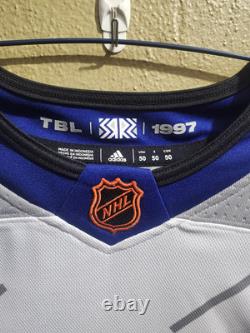 NHL Tampa Bay Lightning Adidas Reverse Retro 2.0 Jersey Size 50 BNWT