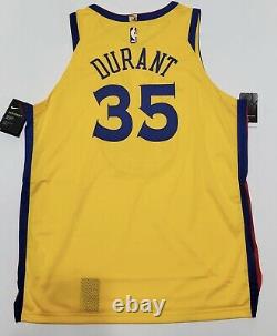 NIKE AEROSWIFT NBA AUTHENTIC Kevin Durant THE BAY GSW Jersey Sz. 52/XL NWT