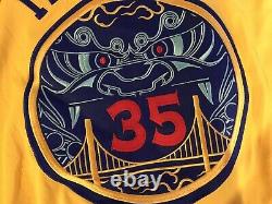 NIKE Authentic Jersey WARRIORS Chinese New Year Stitched 35 DURANT 56 The Bay