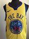 Nike Authentic Warriors Jersey Sz52 Prosperity #30 Curry Embroidered The Bay