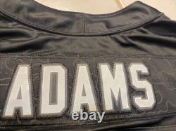 NIKE Green Bay Packers Davante Adams NFL Reflective Jersey Black Men's 3XL