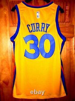 NIKE STEPH CURRY THE BAY Stitched CHINESE NEW YEAR Basketball Jersey, SZ 44