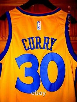 NIKE STEPH CURRY THE BAY Stitched CHINESE NEW YEAR Basketball Jersey, SZ 44