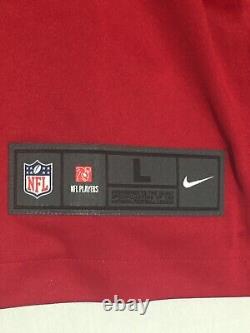 NIKE Tampa Bay Buccaneers Mike Evans #13 Red Game Jersey Mens Size Large P69