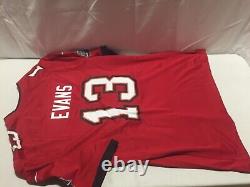 NIKE Tampa Bay Buccaneers Mike Evans #13 Red Game Jersey Mens Size Large P69