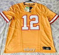 NIKE Tom Brady Tampa Bay Buccaneers Vapor FUSE Limited Jersey Creamsicle XL NWT
