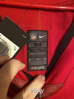NIKE VAPOR ELITE AUTHENTIC Red JERSEY Tom Brady Tampa Bay Buccaneers Size 56