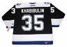 Nikolai Khabibulin Tampa Bay Lightning 2004 Ccm Throwback Home Nhl Hockey Jersey