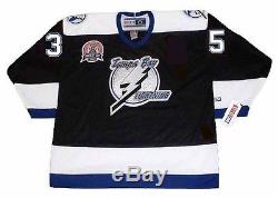NIKOLAI KHABIBULIN Tampa Bay Lightning 2004 CCM Throwback Home NHL Hockey Jersey