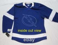 NO TARIFFS size 54 Tampa Bay Lightning Fanatics Authentic PRO NHL Jersey FAP