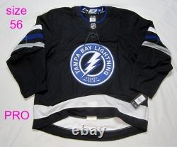NO TARIFFS sz 56 Tampa Bay Lightning Fanatics Authentic PRO Jersey Alternate FAP