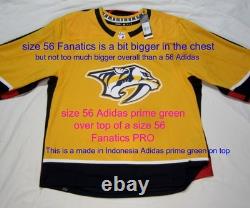 NO TARIFFS sz 56 Tampa Bay Lightning Fanatics Authentic PRO Jersey Alternate FAP