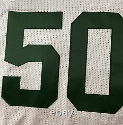 NWOT 100% Authentic Reebok Sewn AJ Hawk Green Bay Packers Jersey Men's Size 52