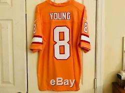 NWOT Nike Authentic Tampa Bay Buccaneers Bucs 49ers Steve Young Jersey 40 M