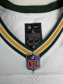 NWOT Nike Vapor Limited Stitched Green Bay Packers Jordan Love White Jersey XL