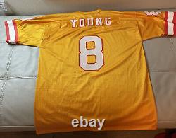 NWOT Super Rare Sewn Authentic Steve Young Tampa Bay Buccaneers Rookie Jersey XL