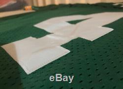 NWOT Vintage AUTHENTIC Reebok Green Bay Packer Brett Favre Jersey 52 XL Sewn