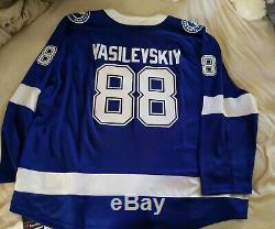 NWT 5XL Andrei Vasilevskiy Tampa Bay Lightning Fanatics Jersey 88
