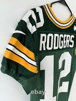 NWT Aaron Rodgers (12) Green Bay Packers Nike NFL Elite Jersey