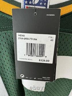 NWT Aaron Rodgers (12) Green Bay Packers Nike NFL Elite Jersey