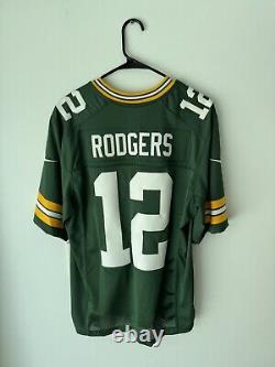 NWT Aaron Rodgers (12) Green Bay Packers Nike NFL Speed Machine Limited Jersey