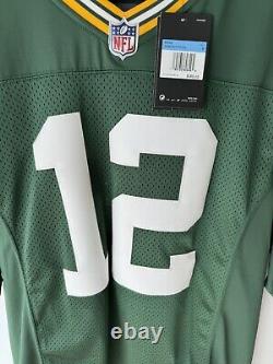 NWT Aaron Rodgers (12) Green Bay Packers Nike NFL Speed Machine Limited Jersey