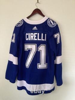 NWT Adidas NHL Tampa Bay Lightning Jersey Size 56 Anthony Cirelli #71