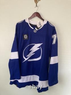 NWT Adidas NHL Tampa Bay Lightning Jersey Size 56 Anthony Cirelli #71