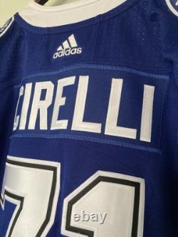 NWT Adidas NHL Tampa Bay Lightning Jersey Size 56 Anthony Cirelli #71
