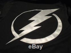 NWT Adidas Tampa Bay Lightning Men's XXL 56 Jersey Blk Alternate w Pull-Strap