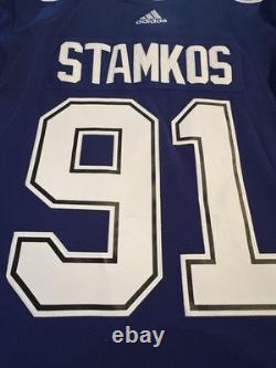 NWT Authentic ADIDAS Steven Stamkos Tampa Bay Lighting C Jersey Size 54