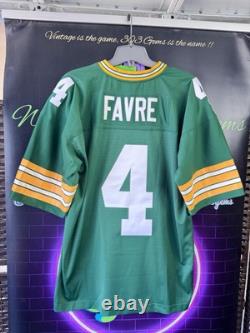 NWT Authentic Mitchell Ness Green Bay Packers #4 Brett Favre 1996 NFL Jersey NEW