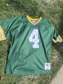 NWT Authentic Mitchell Ness Green Bay Packers #4 Brett Favre 1996 NFL Jersey NEW