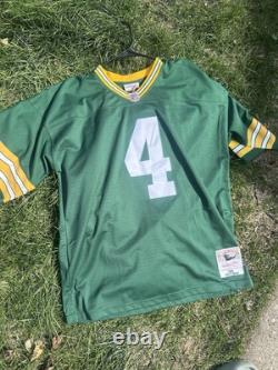 NWT Authentic Mitchell Ness Green Bay Packers #4 Brett Favre 1996 NFL Jersey NEW