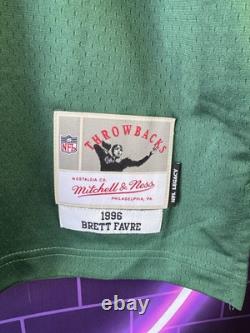 NWT Authentic Mitchell Ness Green Bay Packers #4 Brett Favre 1996 NFL Jersey NEW