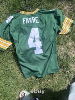 NWT Authentic Mitchell Ness Green Bay Packers #4 Brett Favre 1996 NFL Jersey NEW