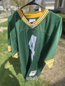 NWT Authentic Mitchell Ness Green Bay Packers #4 Brett Favre 1996 NFL Jersey NEW
