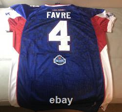 NWT Authentic Sewn Reebok Brett Favre Green Bay 2008 Pro Bowl Jersey Size 56 3XL