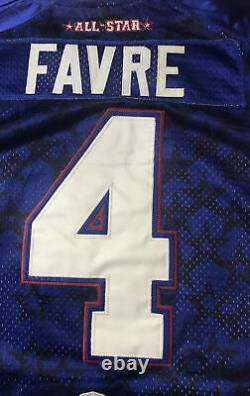 NWT Authentic Sewn Reebok Brett Favre Green Bay 2008 Pro Bowl Jersey Size 56 3XL