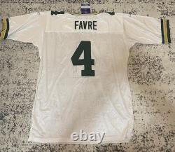 NWT Brett Favre Green Bay Packers Reebok On Field NFL Jersey Size 58 4XL