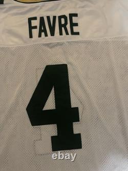 NWT Brett Favre Green Bay Packers Reebok On Field NFL Jersey Size 58 4XL